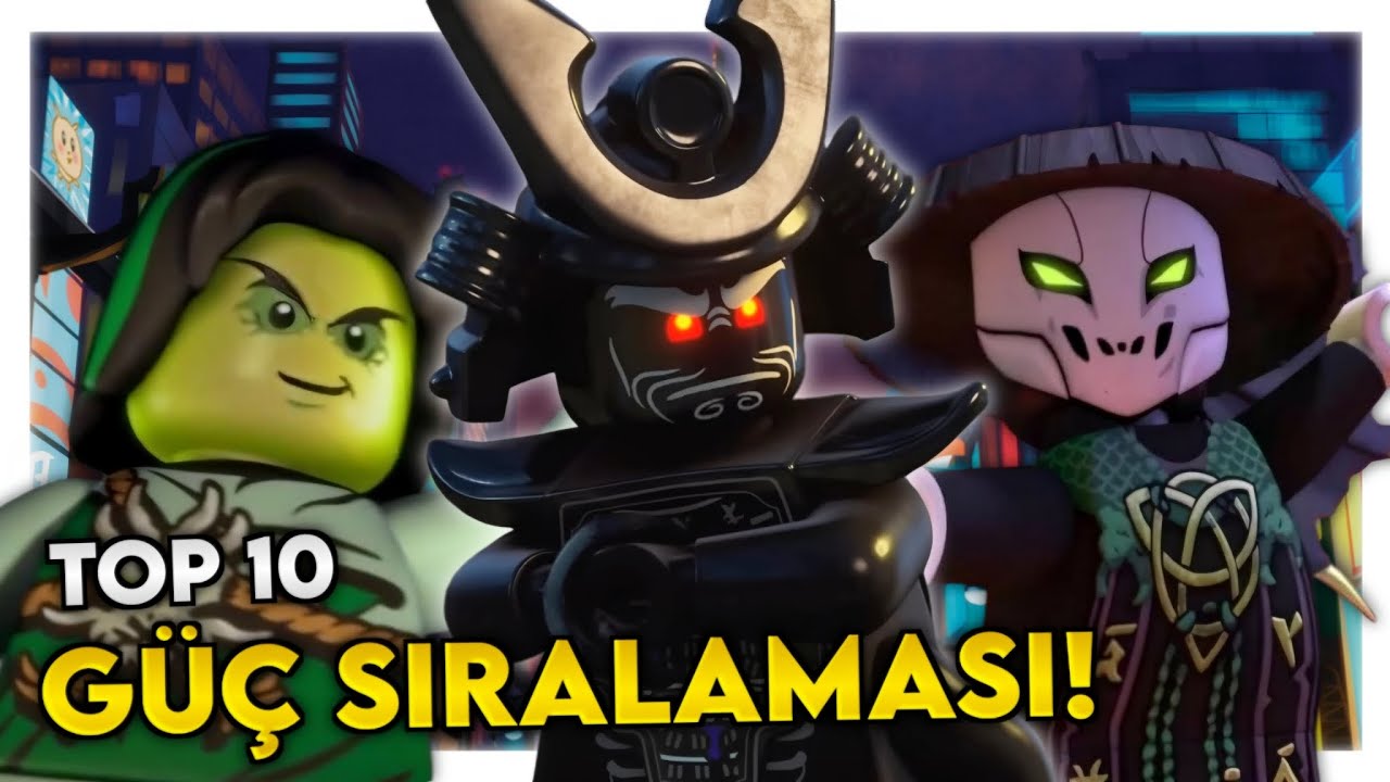 NİNJAGO’NUN EN GÜÇLÜ 10 KÖTÜ ADAMI! - Hangisi Daha Güçlü? ⚔️