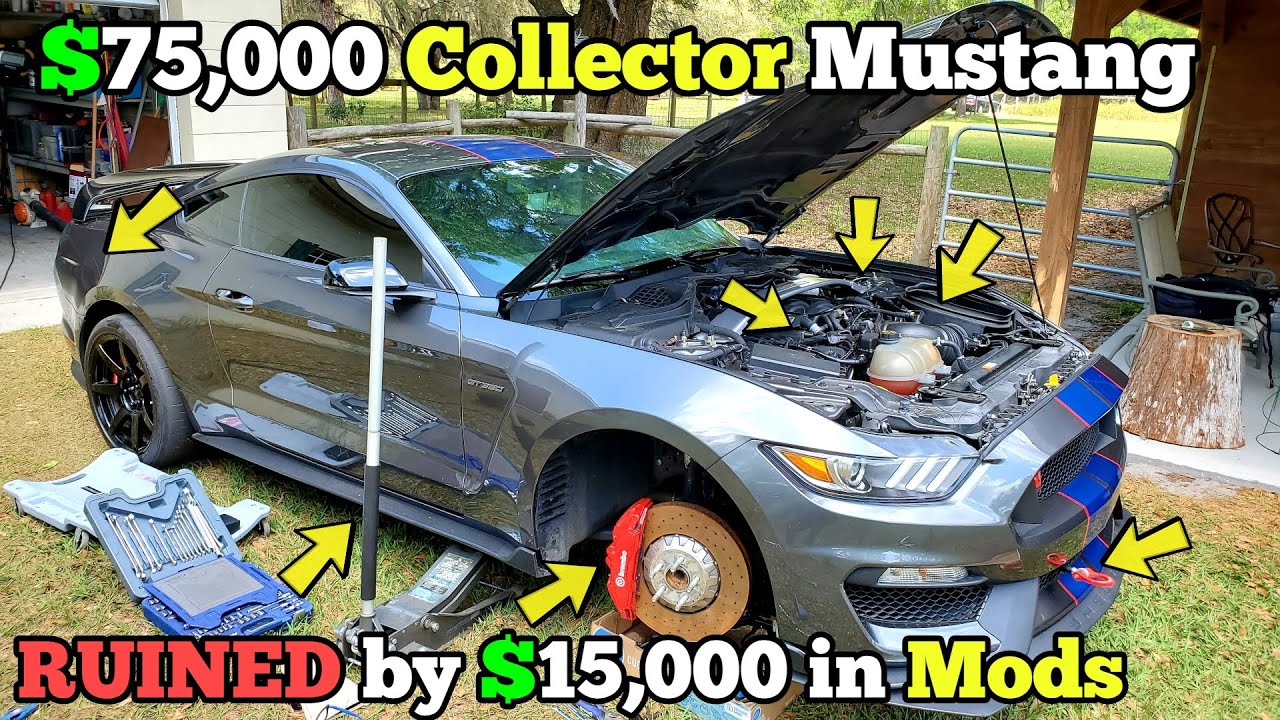 I Bought a SEVERELY DEVALUED Shelby GT350R Mustang and I'm Restoring it back to Factory OEM!