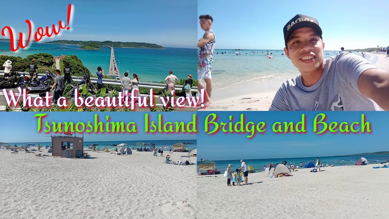 Exploring Tsunoshima Island in Yamaguchi, Japan.