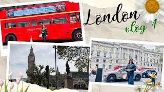 My First Day in LONDON | London Travel Vlog