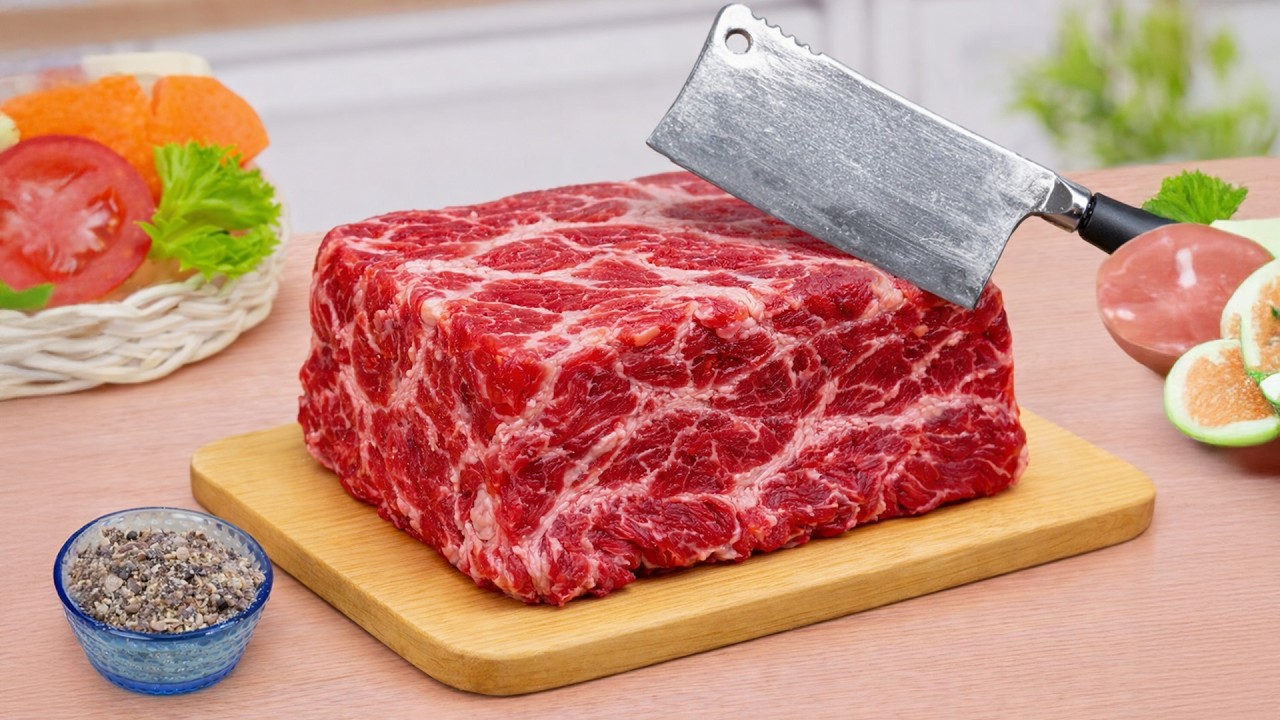 Mini Beef Rice Bowl 🥩🍚 Japanese Style Beef Donburi | Cute Cooking Corner