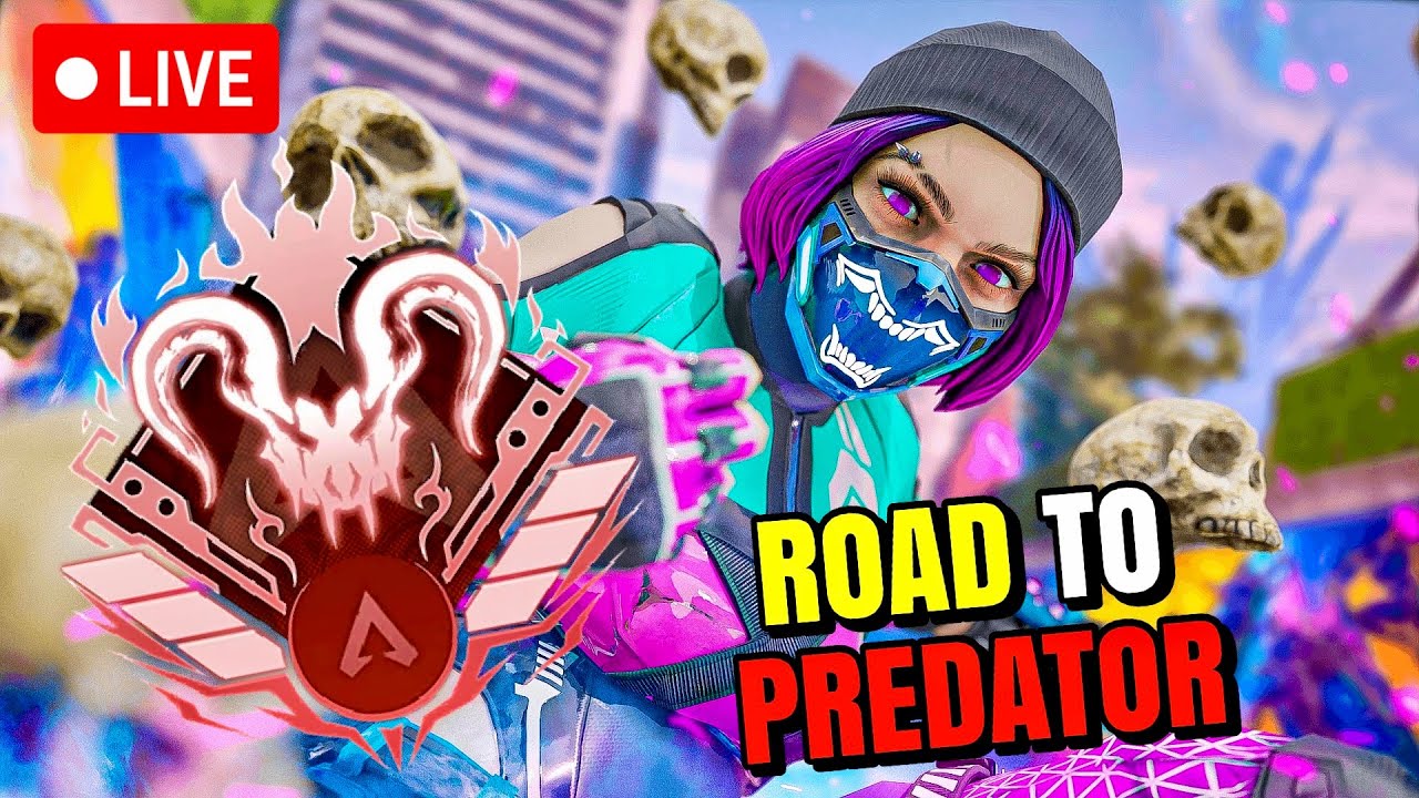 🔴APEX LEGENDS SOLO QUEUE RANKED ROAD TO PREDATOR LIVE STREAM - YouTube