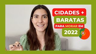 CIDADES MAIS BARATAS PARA MORAR EM PORTUGAL
