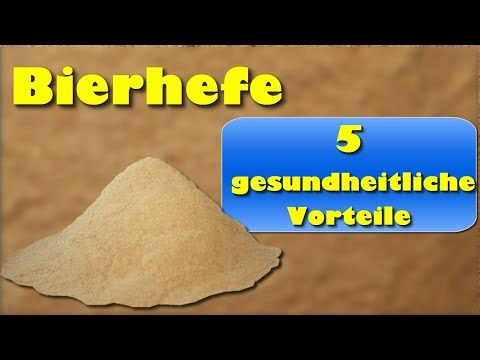 Video: Bierhefe - Bewertungen, Indikationen, Anwendung