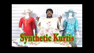 Synthetic Kurtis Just 999 - Only Summer Collections