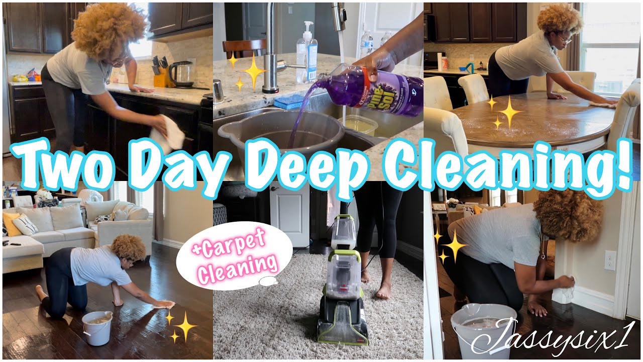 *NEW* EXTREME DEEP CLEAN AND ORGANIZE | 2 DAY CLEANING MOTIVATION ...