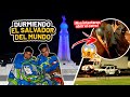 DURMIENDO en EL SALVADOR del MUNDO *Casi nos roban*