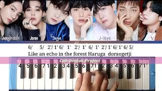 Piano melodica Life goes on - BTS screenshot 3