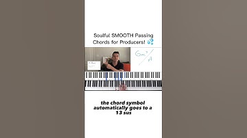 Soulful Smooth Passing Chord for Music Producers