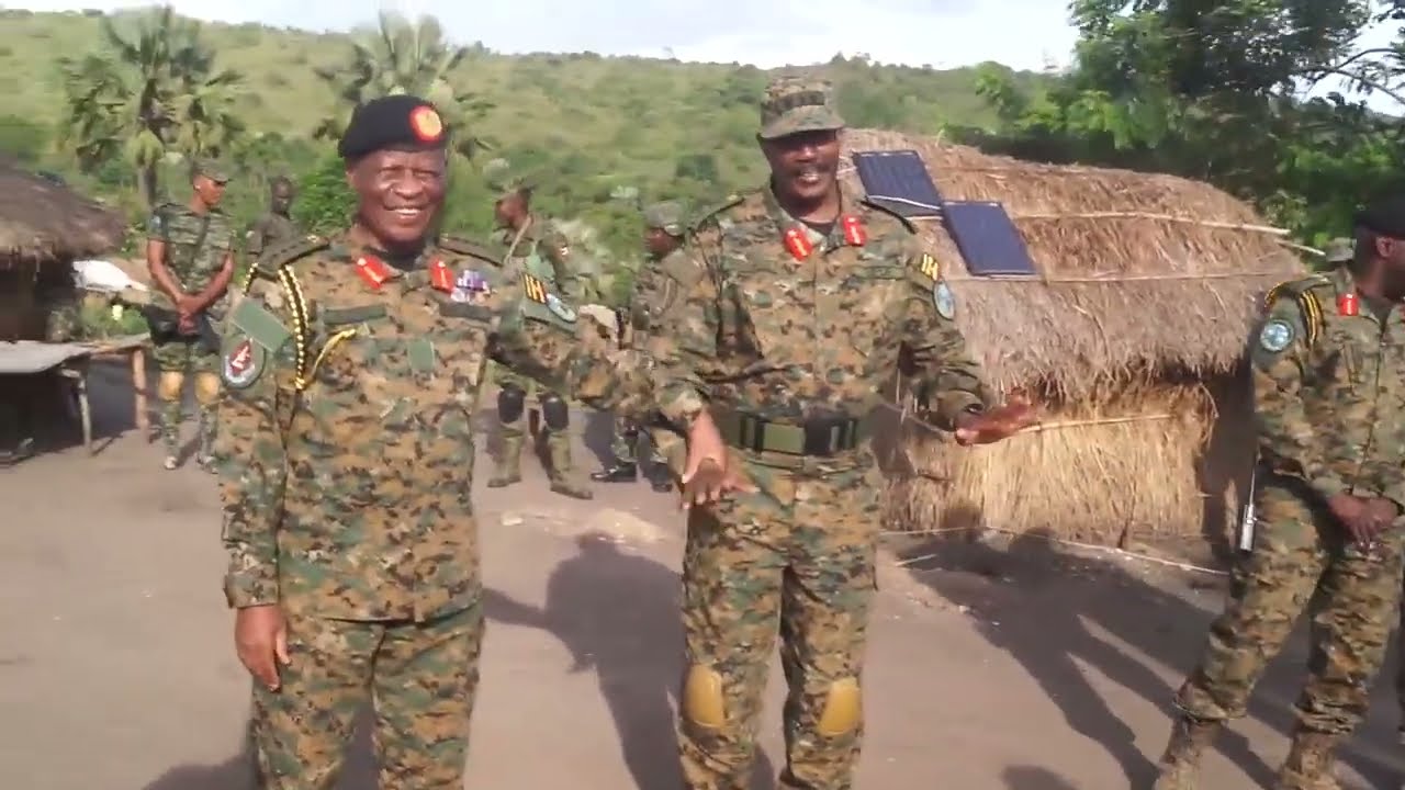 GEN WILSON MBADI JOIN UPDF FORCES IN VIRUNGA FOREST TO FIGHT ADF