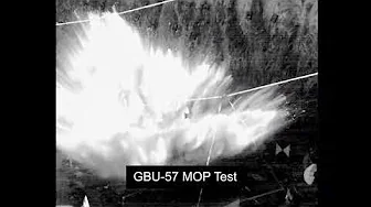 GBU-57 Massive Ordinance Penetrator Test