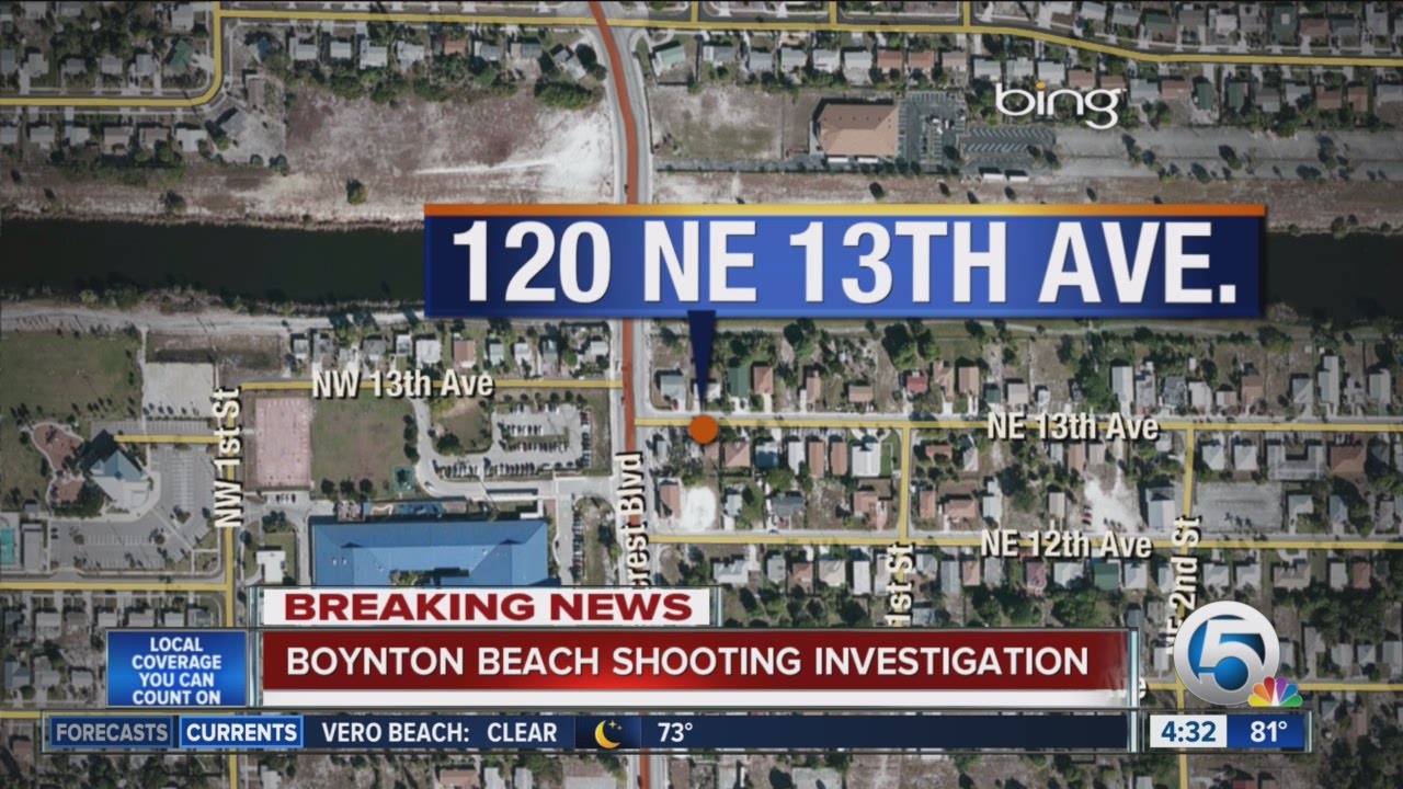 Man injured in Boynton Beach shooting - YouTube