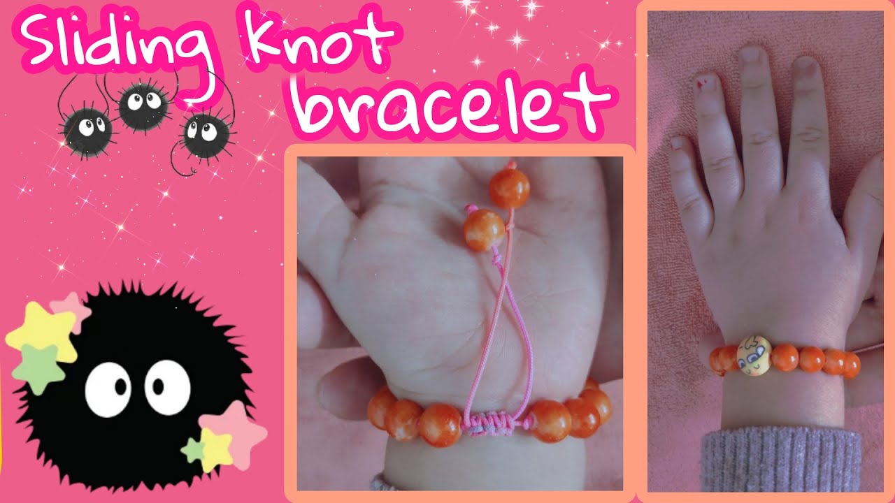 Sliding knot training for bracelets YouTube