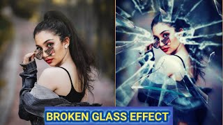 Broken Glass Effect | Picsart Editing Tutorial | VABBY Edits screenshot 1