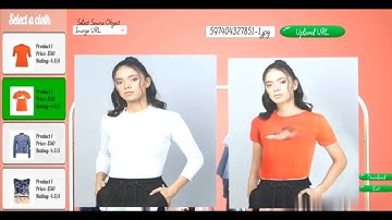 Virtual Try On. Using Unity3D and Python #virtualtryon #clothing #augmentedreality