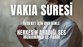 VAKIA SURESİ | TÜRKÇE MEALLİ | BEREKET İÇİN DİNLE | HERKESİN ARADIĞI SES | EL-FAQIH #quran