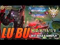 Lu Bu Honor of Kings (HOK) clash lane top fighter best build &amp; gameplay 💯% BROKEN | Pro Player