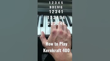 Thumbnail of How to Play Kernkraft 400 on Piano in 15 seconds🎹