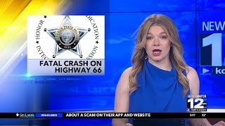 Fatal crash on Highway 66 in Klamath County