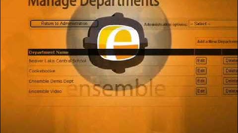 Ensemble Video - The Original