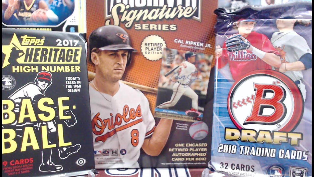 Random Baseball Card Pack Opening 30 + packs 19862019 ** 1 of 1