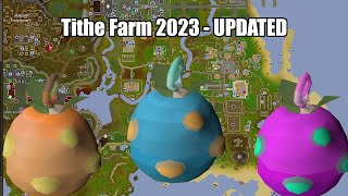[OSRS] UPDATED Tithe Farm Guide 2023 | 7 ROWS - 113k XP/HR