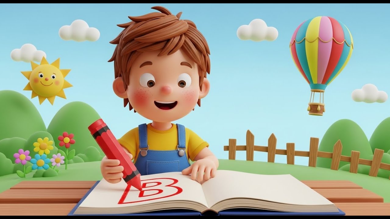 Alphabet Journey: The Letter B – Alphabet Fun for Children - YouTube