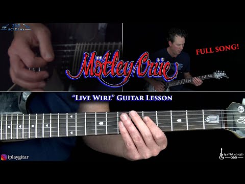 How to Play 3 Fun & Easy Guitar Riffs By Mötley Crüe