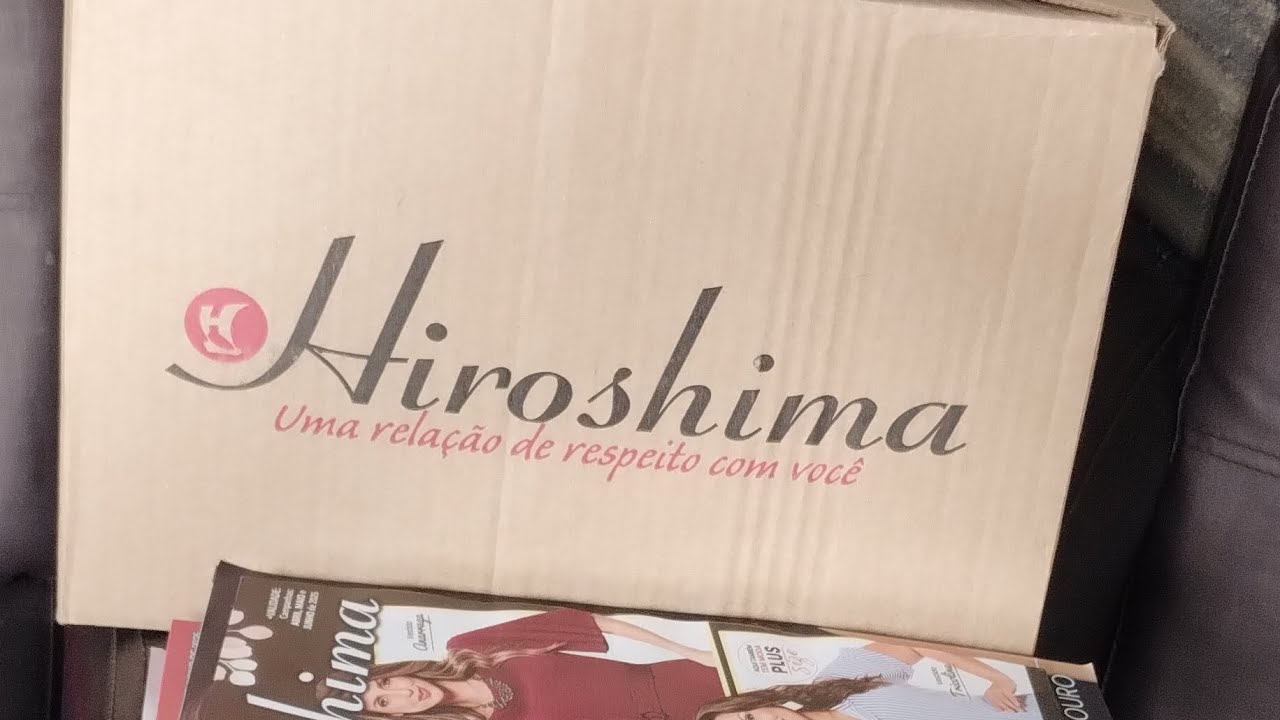 Abertura da caixa da Hiroshima/