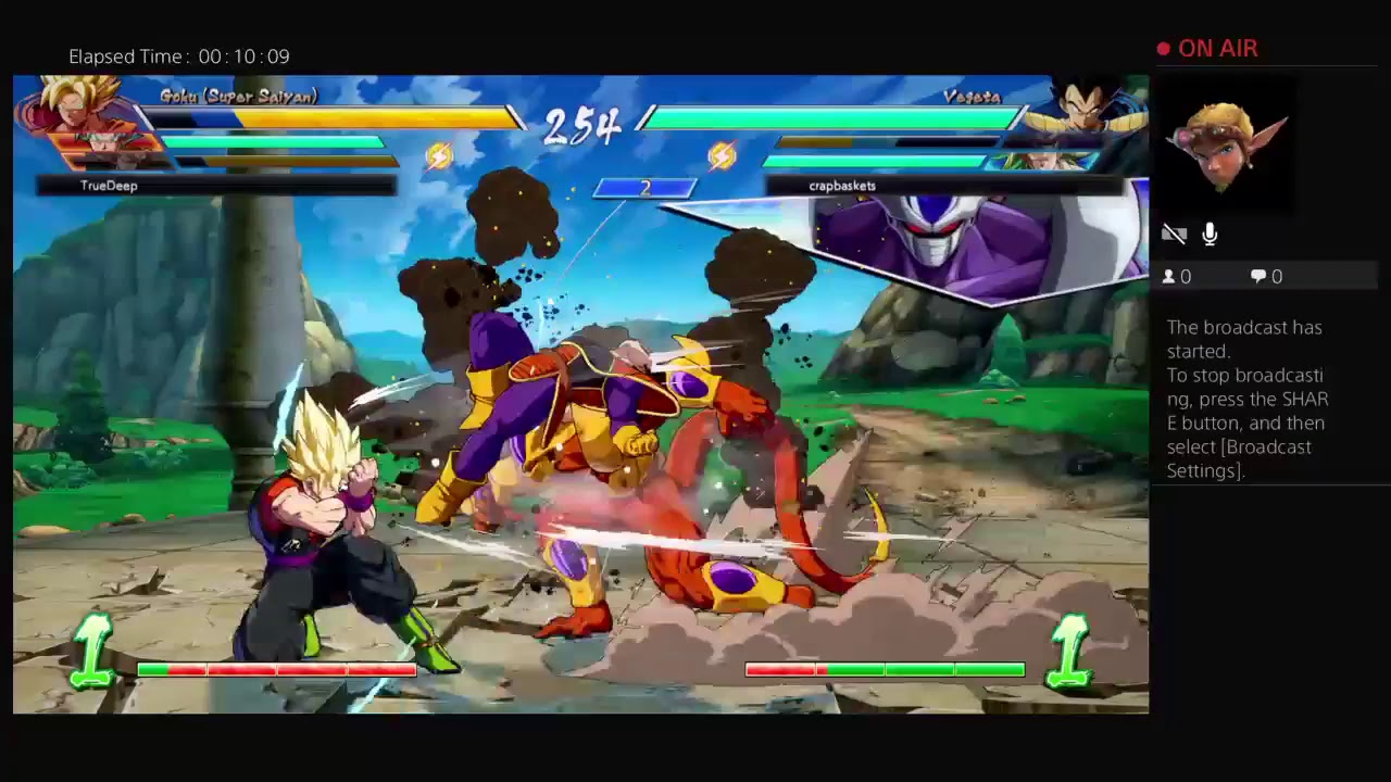 DBFZ Best of 5 vs TrueDeep (Blue Goku, SSJ Goku, Goku Black)