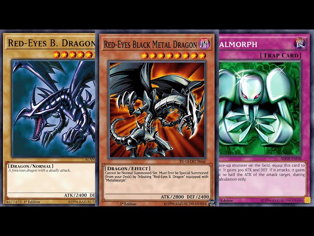yugioh chaos dragon red eyes darkness metal deck YU-GI-OH! - Red-Eyes (LCJW-EN050) - Legendary Collection 4: Joey's World - 1st Edition A single individual card from the Yu Yu-Gi-Oh! Power of Chaos The