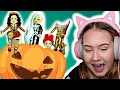 Making Ugly Halloween Outfits Cute Challenge!! Roblox Royale High