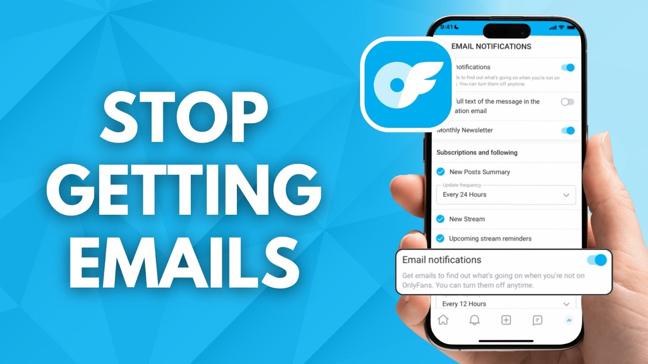 How to Stop Getting OnlyFans Mails! - YouTube