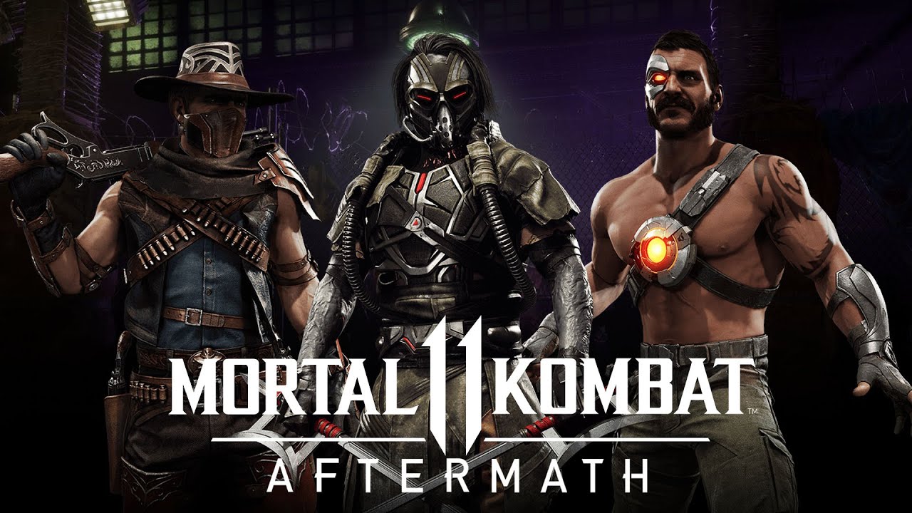 Mortal Kombat 11 All Black Dragon Intro References [Full HD 1080p