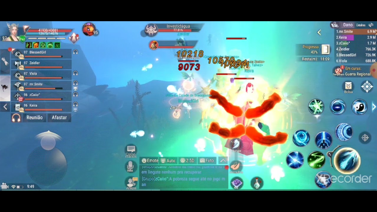 Perfect World Mobile: Angra da Fênix (Clériga)