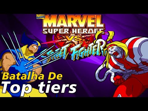 A Melhor Partida Desse Ano -Marvel Super Heroes vs Sreet Fighter.