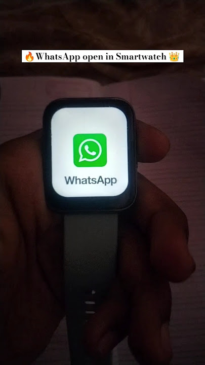 Smartwatch mein WhatsApp open| How to open WhatsApp in Smartwatch| #smartwatch #shorts #whatsapp