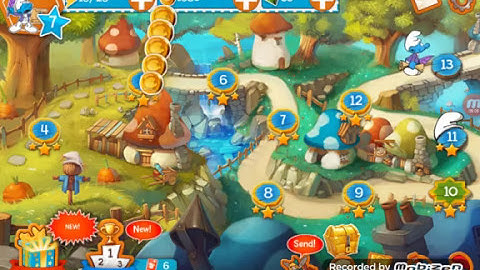 The Smurfs Epic Run " Village Adventures " Stage  11,12,13