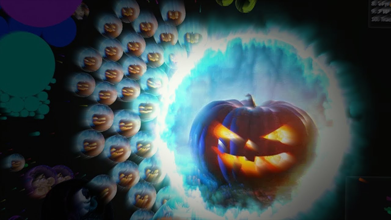 *THE NEW HALLOWEEN UPDATE IS CRAZY!!* CRAZIEST DOUBLESPLIT, POPSPLIT +// Gota.io Mega Split - Yhiita