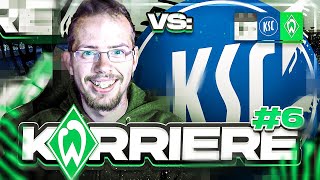 Serie fortsetzen gegen Karlsruhe - FIFA 22 KARRIERE WERDER BREMEN [#06]