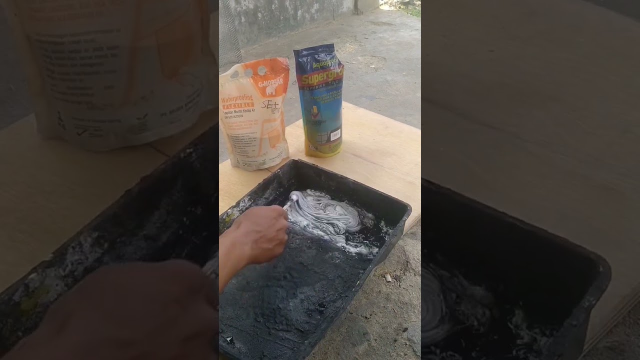 cara membuat tekstur box speaker dari nat keramik 