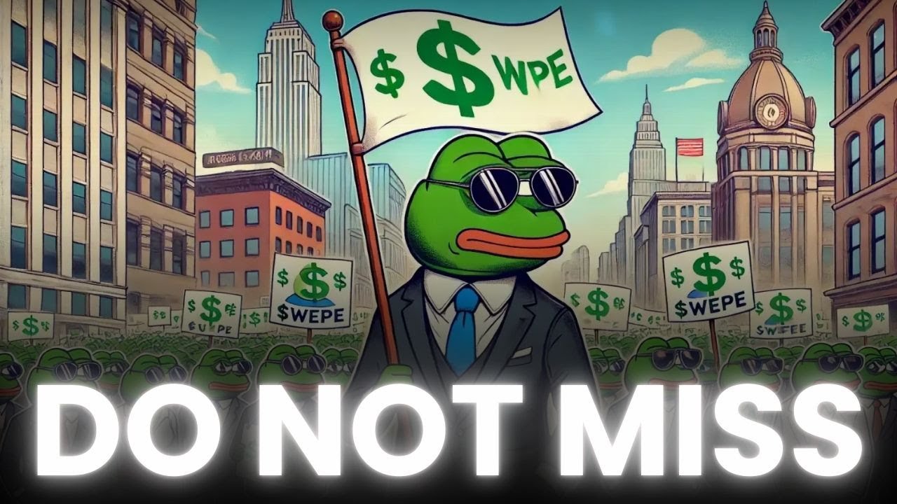 THE ONLY MEME COIN YOU NEED IN 2025! BUY $WEPE FOR 10X GAINS