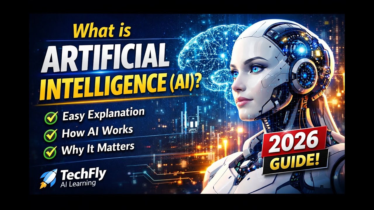 What is Artificial Intelligence (AI)? | Easy AI Explained for Beginners ...