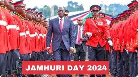 LIVE!! President Ruto Leads JAMHURI DAY 2024 Celebrations at Uhuru Gardens!!