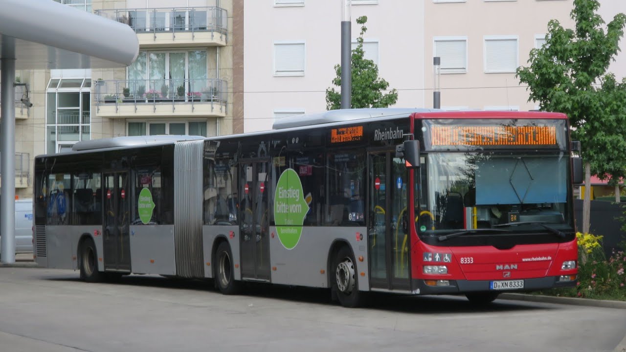 [Video] Bus MAN NG 323 8333 Rheinbahn AG Düsseldorf YouTube