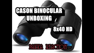 CASON Professional 8x40 HD Binocular unboxing | link below to buy