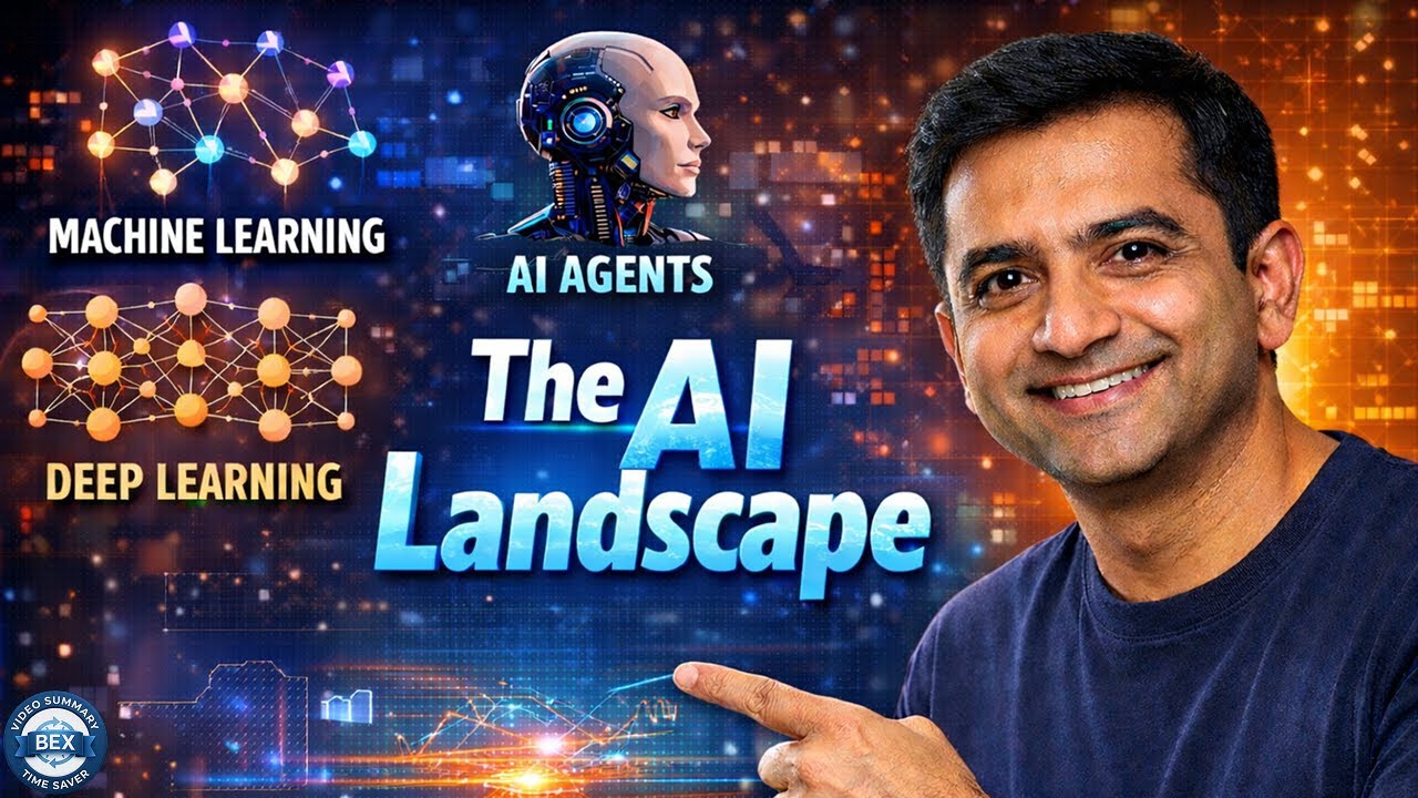 codebasics | AI Explained in 6 Minutes (Deep Learning, ML & Agents ...