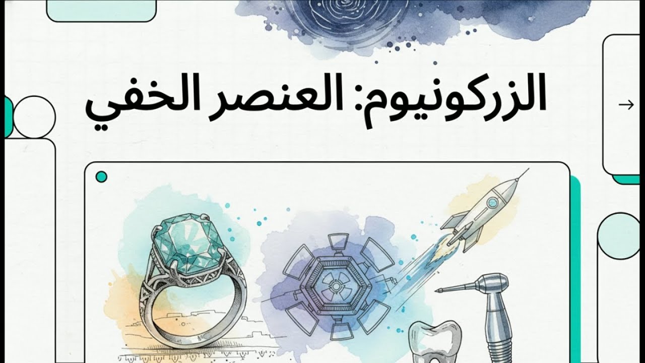الزركونيوم : من أعماق الأرض إلى قلب المفاعلات النووية
