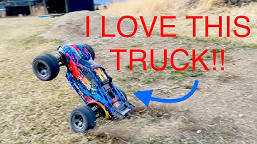 Traxxas Rustler VXL First run out of the box!! I LOVE THIS TRUCK!