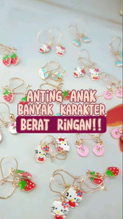 anting anak kekinian‼️